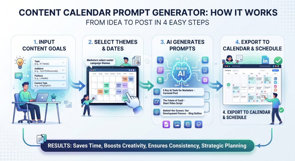 content calendar prompt generator